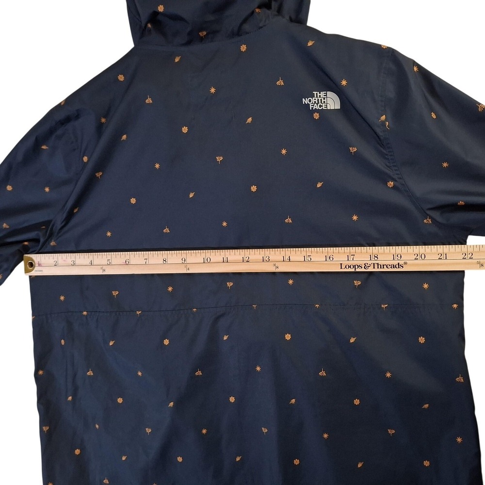 The North Face Fanorak Jacket Women's M Floral WindWall Hooded Outdoor Hiking - Picture 9 of 11